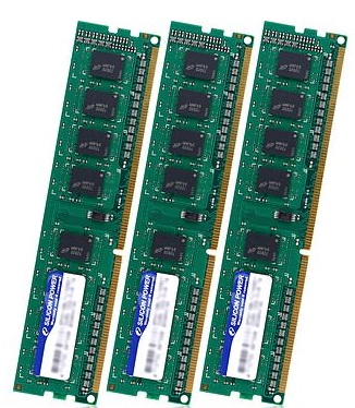 Silicon power triple channel memory